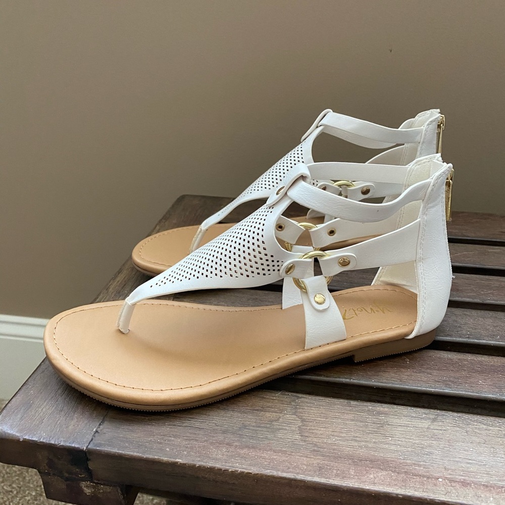 White Sandals